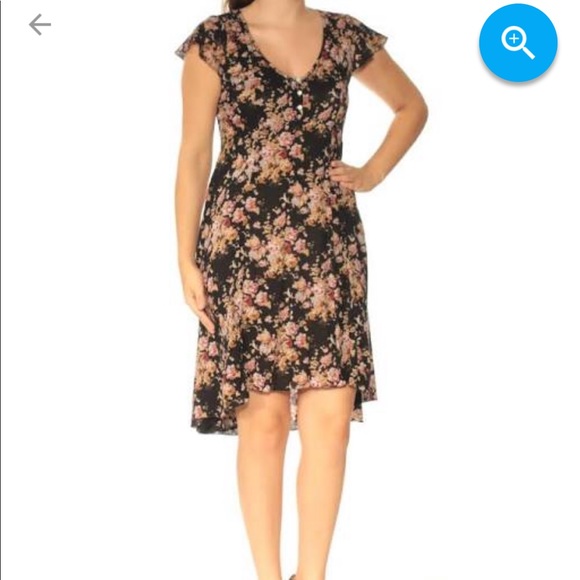 Denim & Supply Ralph Lauren Dresses & Skirts - Ralph Lauren Womens Floral Print Hi-Low Hem